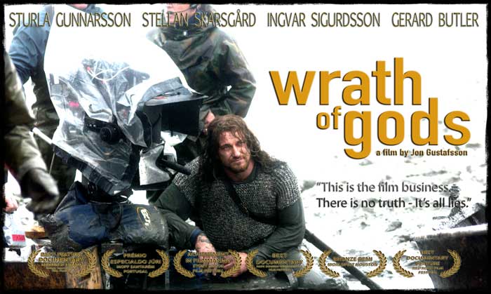 GERARD BUTLER in award winning documentary WRATH OF GODS